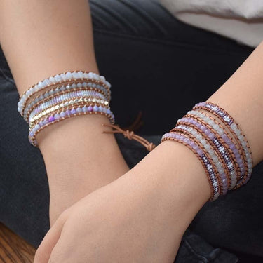 Purple Dream 5 Layer Wrap Bracelet-Your Soul Place